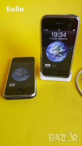 iPhone 2G -  2броя + докинг, снимка 1 - Apple iPhone - 46130109