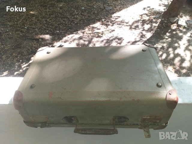 Стар български куфар на фабрика П.Ченгелов - Пловдив, снимка 2 - Антикварни и старинни предмети - 53464178