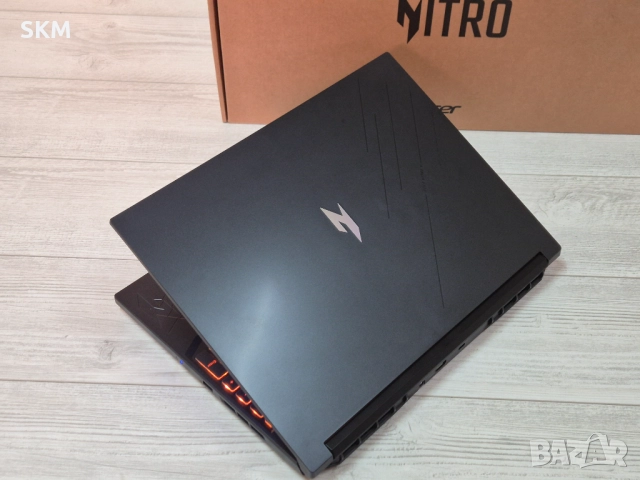 НОВ i7-14650H|RTX4060|32RAM|1TB SSD|WUXGA IPS 180Hz acer nitro 5 лаптоп laptop ацер gaming гейминг, снимка 2 - Лаптопи за игри - 52745994
