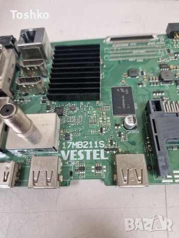 TOSHIBA 40L2863DG MAIN BOARD 17MB211S POWER BOARD 17IPS62 PANEL VES400UNDS-2D-N12, снимка 2 - Части и Платки - 53271928