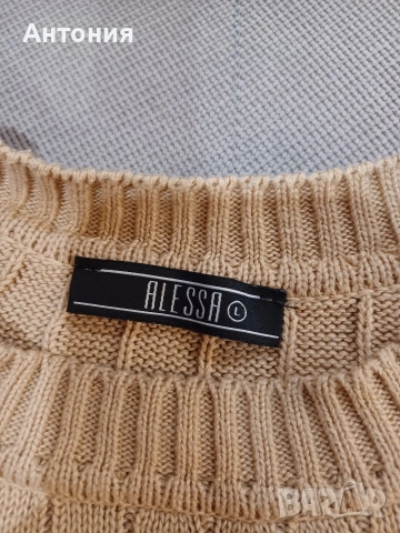 Рокля от плетиво на Alessa, снимка 4 - Рокли - 53863760