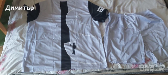 Продавам мъжки летен комплект две части шорти и тениска номер 58