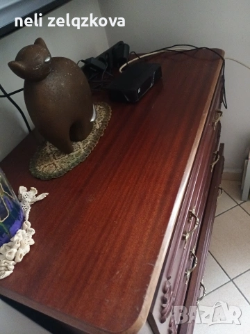 Скрин с три чекмеджета , снимка 2 - Скринове - 53403490