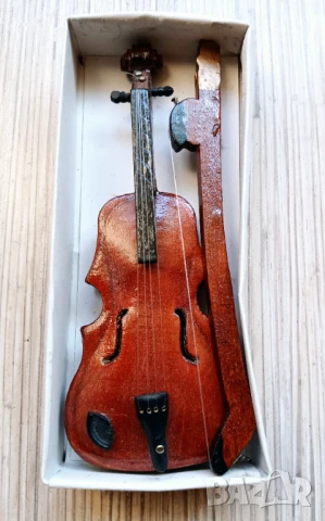 Малка декоративна цигулка , снимка 9 - Декорация за дома - 51242229