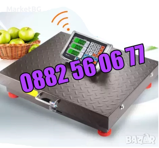 Безжичен кантар до 100 кг, електронна безжична везна до 100 кг, снимка 4 - Везни - 52179640