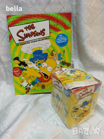 Албум за стикери "Семейство Симпсън: Колекция стикери от Спрингфийлд II" ("The Simpsons: Die Springf