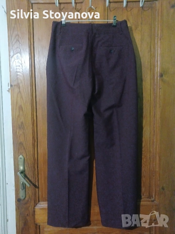 панталон бордо Zara 