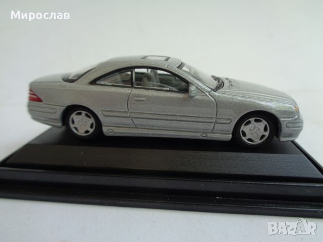 1:72 SCHUCO MERCEDES BENZ CL 500 COUPE КОЛИЧКА МОДЕЛ ИГРАЧКА, снимка 6 - Колекции - 46112398