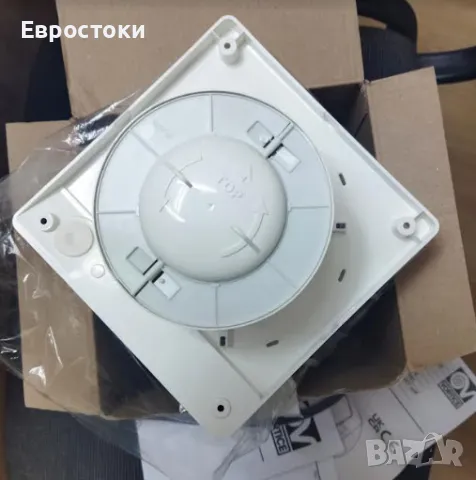 Вентилатор Vortice Punto Evo Flexo MEX 100/4 LL 1S T, 9 W, 220 V, 17,3 x 17,3 x 12,6 см, цвят: бяло, снимка 8 - Вентилатори - 47335841