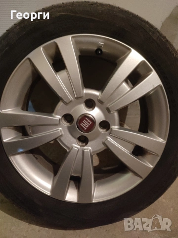 летни гуми 195/55/16с джанти за Фиат добло, стило 
