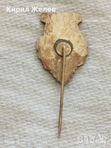 Стара рядка значка W*JNSOCIETEIT от соца за КОЛЕКЦИЯ ДЕКОРАЦИЯ 30423, снимка 6 - Колекции - 50721628