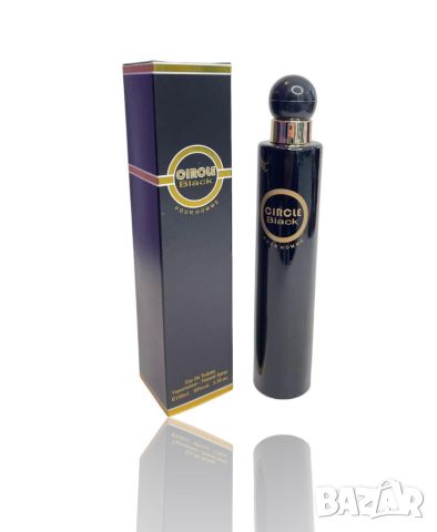 Парфюмна вода за жени с дълготраен аромат CIRCLE BLACK 100ML EAU DE TOILETTE, снимка 2 - Дамски парфюми - 46677279