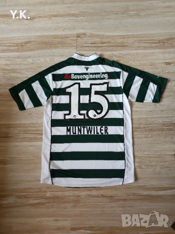 Оригинална мъжка тениска Jako x F.C. St. Gallen x Muntwiler / Season 08-09 (Home), снимка 3 - Тениски - 45944043