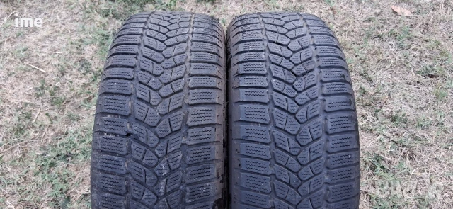 2бр зимни гуми 195/55R15. Firestone Winterhawk3. DOT 2418. 5 мм дълбочина на шарката....