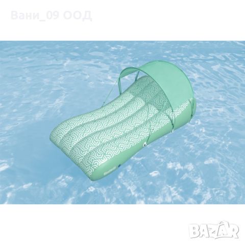 Релакс надуваем шезлонг с навес за сянка , снимка 3 - Басейни и аксесоари - 46200729