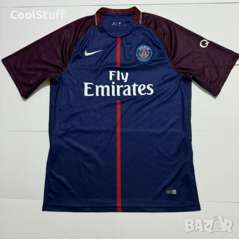 Nike Paris Saint-Germain PSG 2017/18 Футболна Тениска Размер XL
