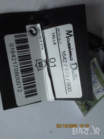 НОВ!!!Часовник Massimo Duti chronograph, снимка 5 - Мъжки - 52175832