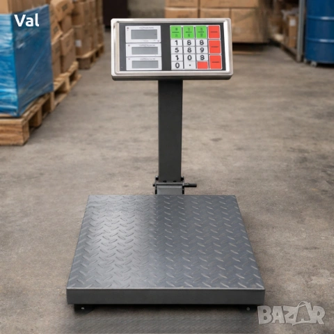 Сгъваем кантар до 1000кг - рифелова платформа