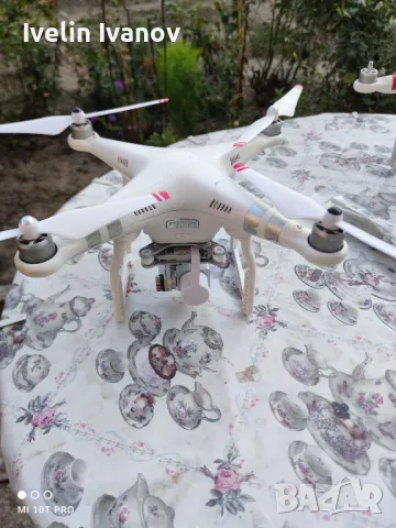 Продавам дрон Phantom 3 adv, снимка 3 - Дронове и аксесоари - 47122069