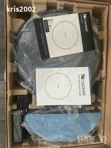 Прахосмукачка-робот, Proscenic 830p с функция за миене