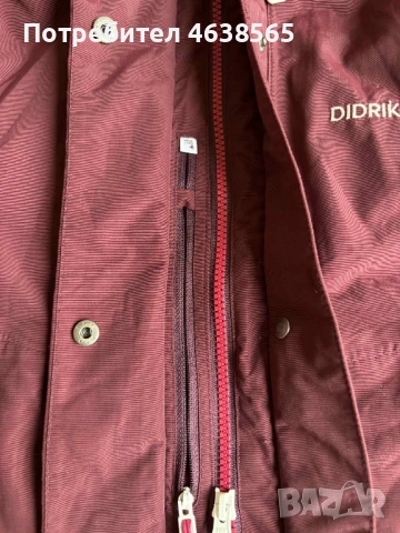 Дамско зимно яке Didriksons 1913, снимка 7 - Якета - 52525546