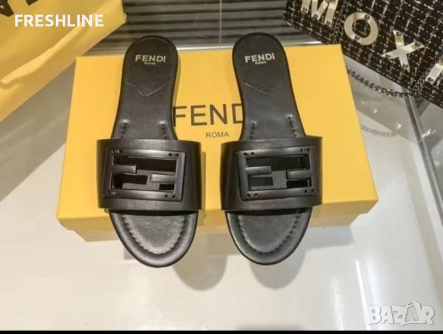 Fendi дамски чехли, снимка 1 - Чехли - 46102014