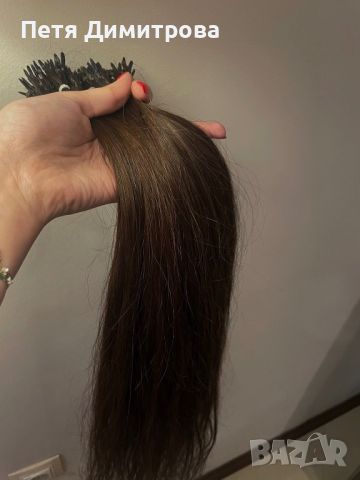 100% Естествена руска коса , снимка 2 - Аксесоари за коса - 45389913