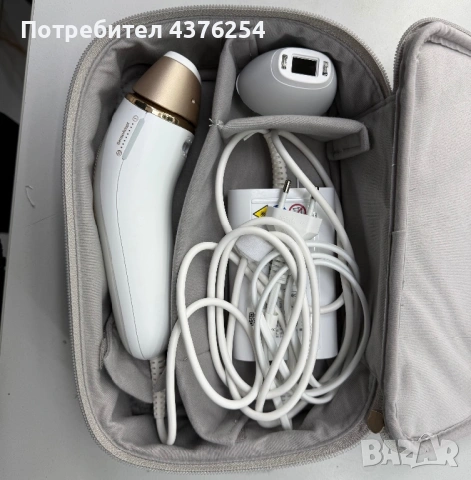 Braun IPL Silk Expert Pro 5 апарат за епилация за жени/мъже 2 приставки PL5140 обезкосмяване, снимка 2 - Козметика за тяло - 54146357