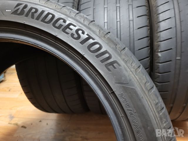 265/40/20 Bridgestone DOT0522 / летни гуми , снимка 11 - Гуми и джанти - 45792594