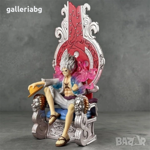 🔥 Фигура Luffy Throne – One Piece стил, 33 см, снимка 5 - Колекции - 53940368