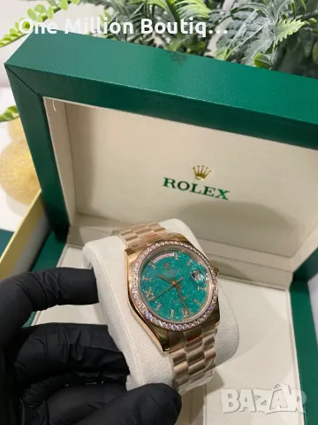 Rolex Day-Date 36MM Everose Gold, снимка 5 - Луксозни - 49067314