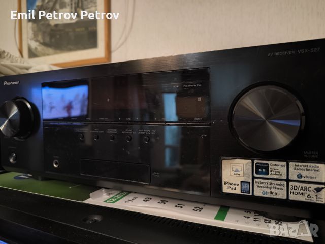  Промо!!!🌟🌟🌟Pioneer vsx-527-k 5.1 ресивър,Internet radio, снимка 1 - Ресийвъри, усилватели, смесителни пултове - 45453453