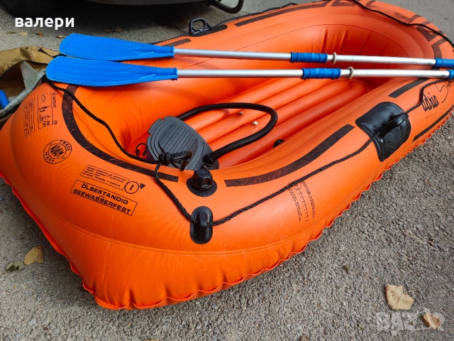 Лодкa с гребла произведена в Италия материяла е дебел, снимка 7 - Воден транспорт - 53870668