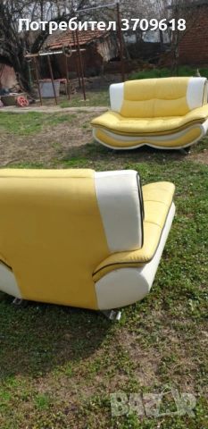 Продавам тройка дивани от еко кожа, снимка 6 - Дивани и мека мебел - 53770226