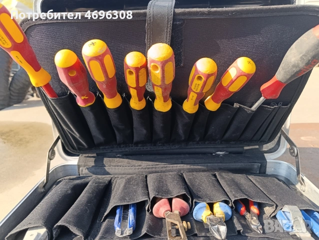 куфар за електричари , снимка 3 - Куфари с инструменти - 53976591