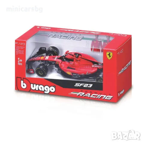 1:43 Метални колички: Ferrari SF-23 #16 (Leclerc) 2023 Formula, снимка 3 - Колекции - 48261822