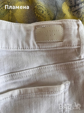 Бели къси дънкови панталони момиче 26 номер , снимка 4 - Къси панталони и бермуди - 53929983