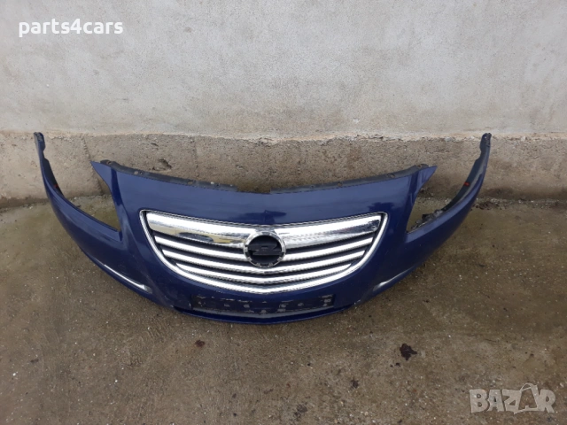 предна броня с маска решетки и халогени за опел инсигния 08 - 13 OPEL INSIGNIA инсигниа, снимка 4 - Части - 53626529