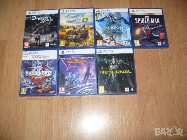 Игри за PlayStation 5, PS5 Част 4 - 30.68 € / 60лв за брой
