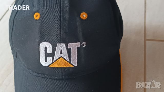 Шапка с козирка CAT caterpillar Snapback Baseball Hat Black , снимка 1 - Шапки - 39694626