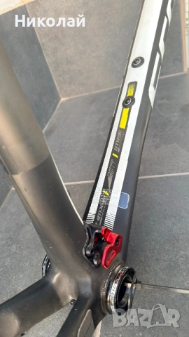 Рамка Scott Scale 600 RC 26" carbon размер L, снимка 3 - Части за велосипеди - 53696856