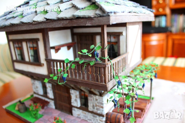 Възрожденска къща, макет, снимка 7 - Колекции - 53788296