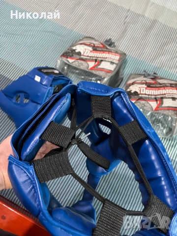 Боксови каски Dominator - L размер, снимка 6 - Спортна екипировка - 53571632