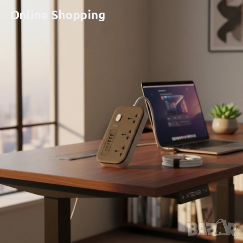 Разклонител KL GO PS-300 2500W с USB зареждане и защита за безопасност и комфорт в дома и офиса, снимка 3 - Друга електроника - 53382796