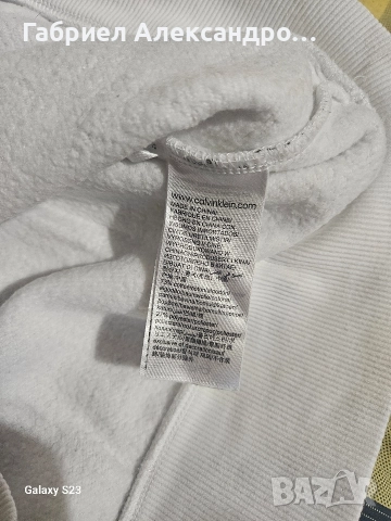 мъжки суичър Calvin Clein , снимка 3 - Спортни дрехи, екипи - 52561824