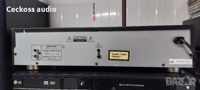 Сд плеър ONKYO DX-6720, снимка 5 - Ресийвъри, усилватели, смесителни пултове - 47470226