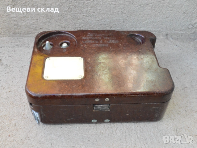 Военен съветски полеви телефонен апарат ТА-57 телефон ТАП, снимка 3 - Антикварни и старинни предмети - 32155879