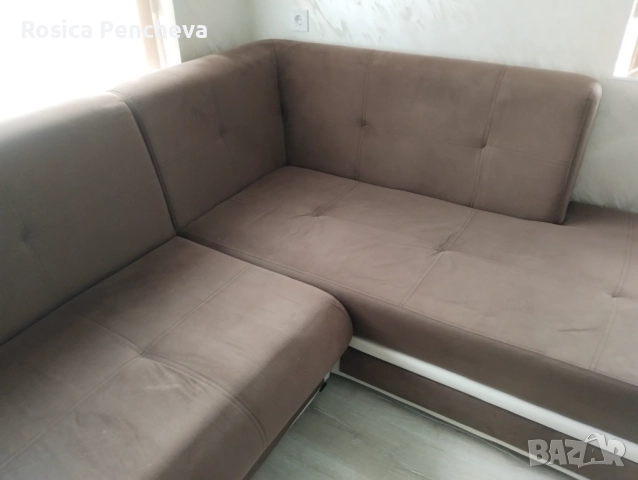 Голям ъглов диван, снимка 2 - Дивани и мека мебел - 52776346