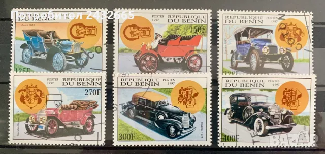 2553. Бенин 1997 - “ Транспорт. Автомобили.”, СТО