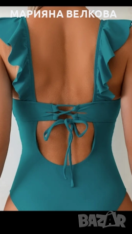 Страхотен дамски цял бански, снимка 5 - Бански костюми - 51707913